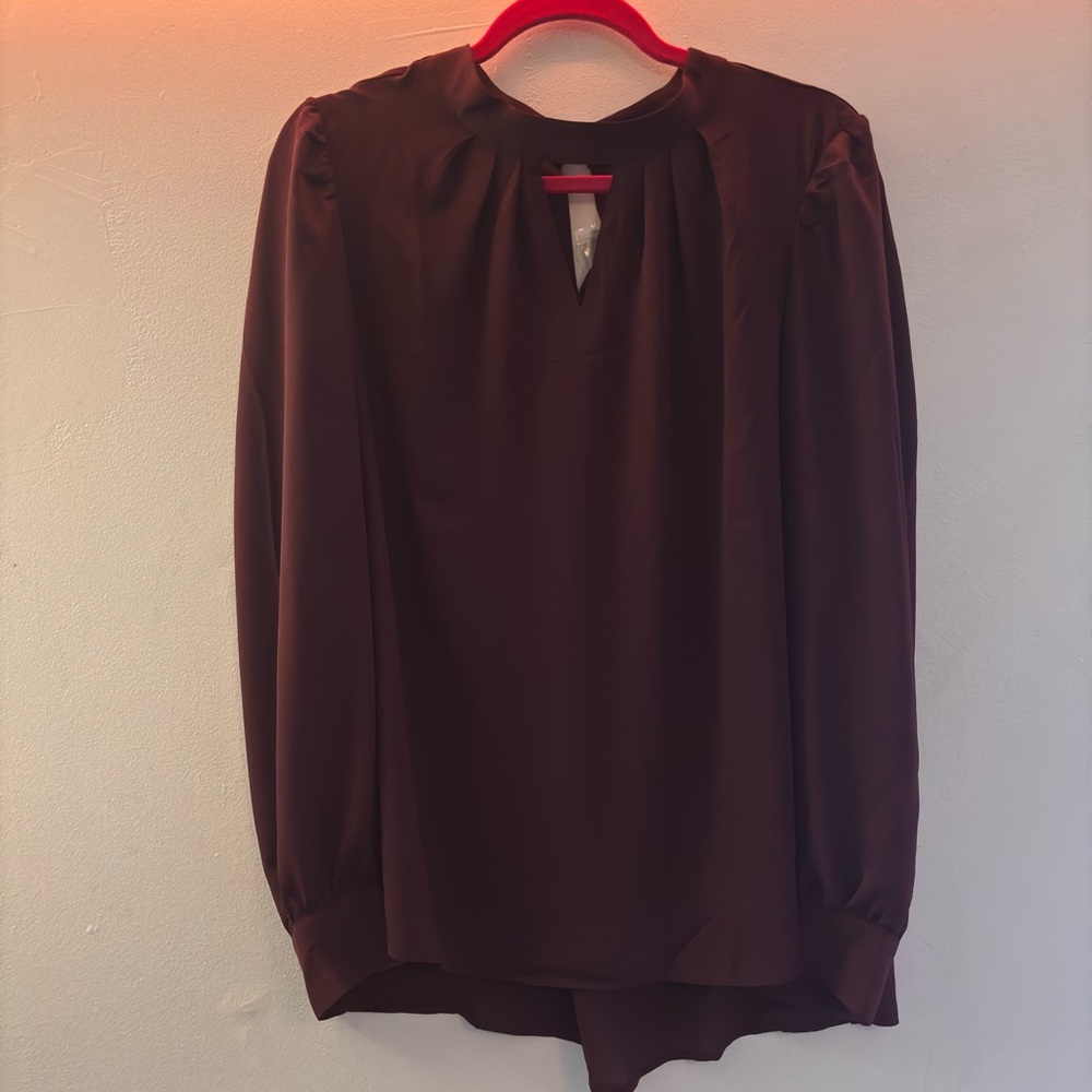 NWT Plum Blouse